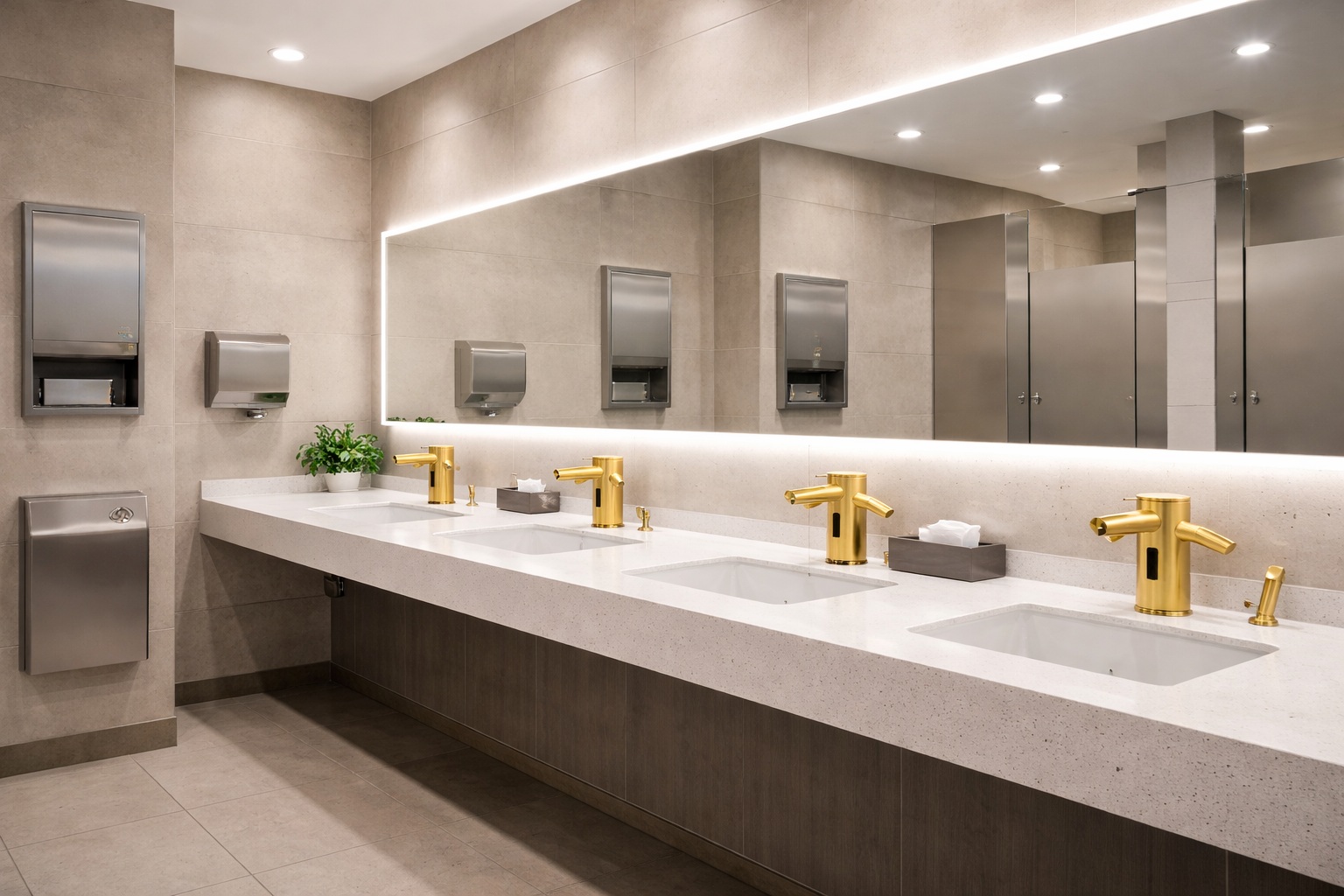 Dual Sensor Faucet + Soap model BS9080